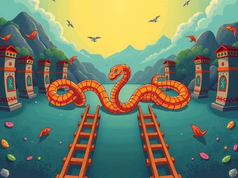 Ultimate Snakes And Ladders Game Board